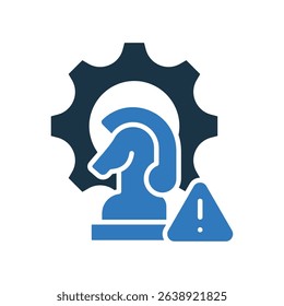 Strategy Icon Mixed Vector Illustration