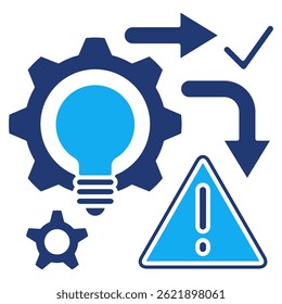 Strategy icon represented by Strategy symbol Dualtone style.