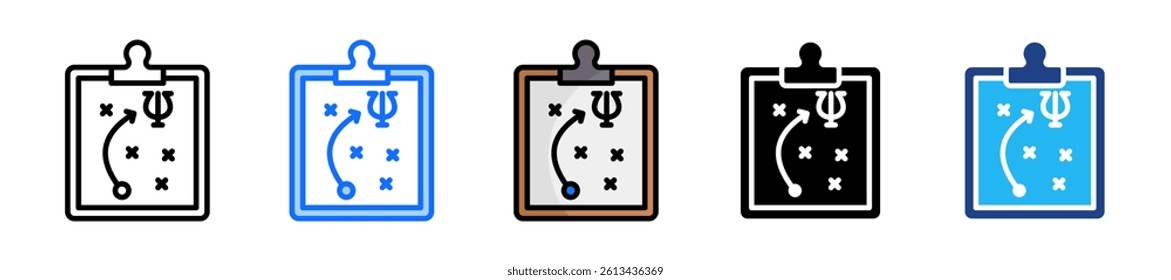 Strategy Icon Set Multiple Style Collection