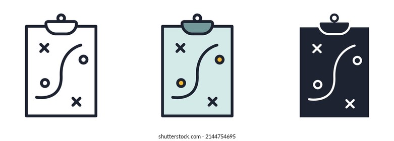 strategy icon symbol template for graphic and web design collection logo vector illustration