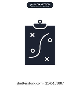 strategy icon symbol template for graphic and web design collection logo vector illustration