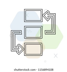 Strategy icon vector can be used as png, Strategy