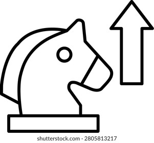 Strategy Icon Vector Element line icon design vector icons