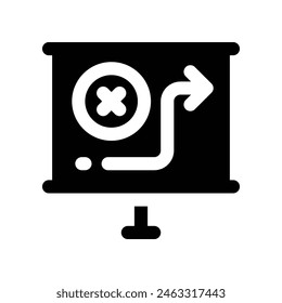 Vector de glifo para tu Sitio web, móvil, presentación y diseño de logo.