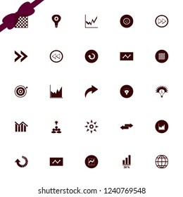 strategy icon. strategy vector icons set money ideas, group idea, left right arrows and globe