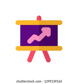 Strategy Icon Vector Illustration in Flat Style for Any Purpose