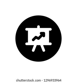Strategy Icon Vector Illustration in Glyph Style for Any Purpose