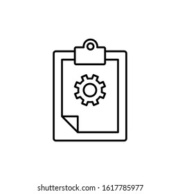 Strategy icon vector illustration logo template for many purpose. Isolated on white background.
