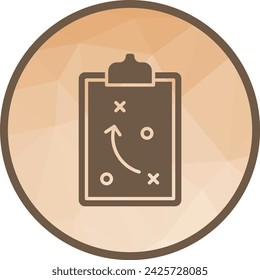Strategy icon vector image. Suitable for mobile application web application and print media.