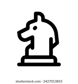 icono de estrategia. icono de línea vectorial para su sitio web, móvil, presentación y diseño de logotipo.