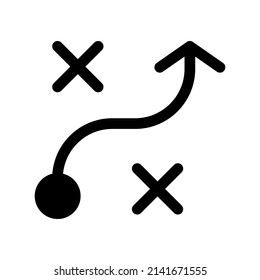 Strategy Icon Vector Symbol Design Illustration