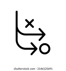 Strategy Icon Vector Symbol Design Illustration
