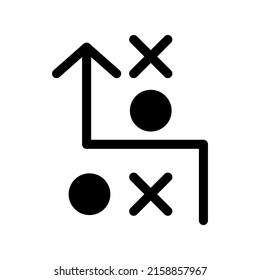 Strategy Icon Vector Symbol Design Illustration