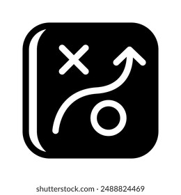Strategy Icon Vector Symbol Design Illustration