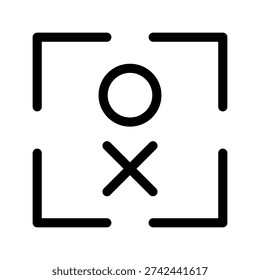 Strategy Icon Vector Symbol Design Illustration