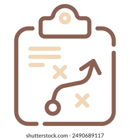 Icono de estrategia para Web, App, infografía, etc