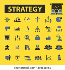 iconos de estrategia

