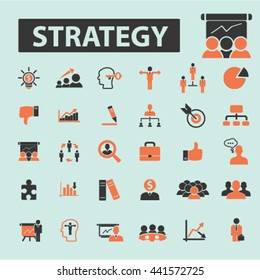 iconos de estrategia