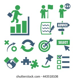 strategy icons