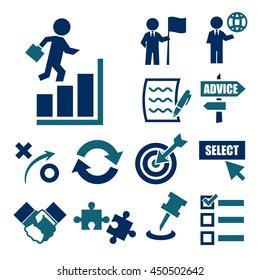 strategy icons