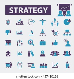 iconos de estrategia