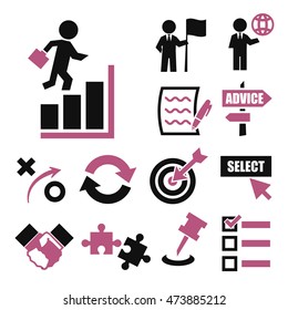 strategy icons