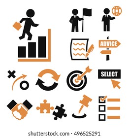 strategy icons