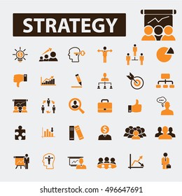 iconos de estrategia