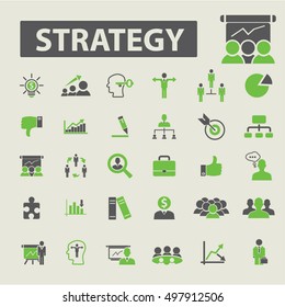 strategy icons