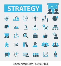 strategy icons
