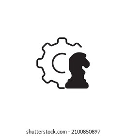 strategy icons symbol vector elements for infographic web
