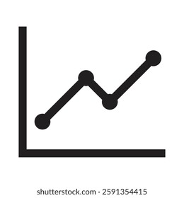 Strategy income icon for web icon vector
