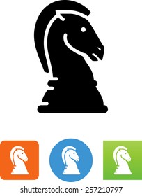 Strategy / Knight chess piece icon