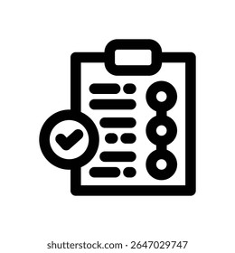 strategy line icon. Clean and minimalist vector icon for websites, mobile apps, presentations, and logos. Fully scalable and customizable for any project.