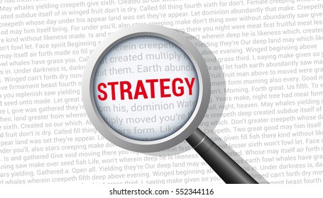 Strategy Magnifying Glass
