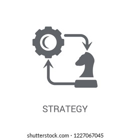 strategy Management icon. Trendy strategy Management logo concept on white background from Startup Strategy and Success collection. Suitable for use on web apps, mobile apps and print media.
