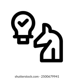 Icono de la línea del Vector para su Sitio web, móvil, presentación, y diseño del logotipo.