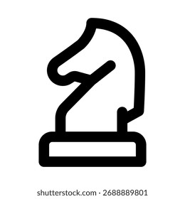 Strategy modern icon for professional and creative business planning and goal projects