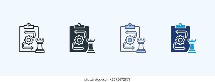 Strategy Multiple Style Icon Collection