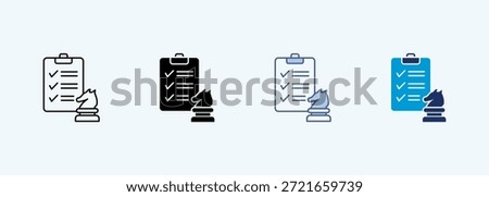 strategy multiple style icon collection
