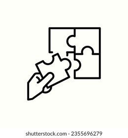 strategy, plan, decision black icon , isolated icon in light background, perfect for website, blog, logo, graphic design, social media, UI, mobile app