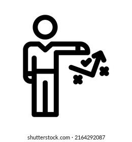 icono del plan de estrategia o logotipo símbolo de signo aislado ilustración vectorial - iconos vectoriales de estilo negro de alta calidad
