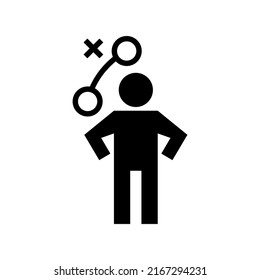 strategy plan icon or logo isolated sign symbol vector illustration - high quality black style vector icons
