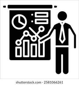 Strategy Planning Icon Element For Design