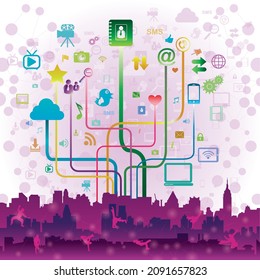 strategy, service, analytics, research, seo, digital marketing, communicate concepts