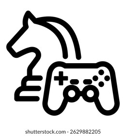 Strategy Simple Vector Icon Collection