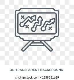 strategy Sketch icon. strategy Sketch design concept from Strategy 50 collection. Simple element vector illustration on transparent background.