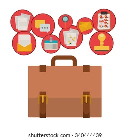 strategy and solutions design, vector illustration eps10 graphic 