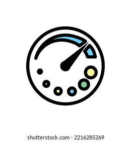 strategy speed icon, vehicle speed, business speed, sales speed
white yellow green blue