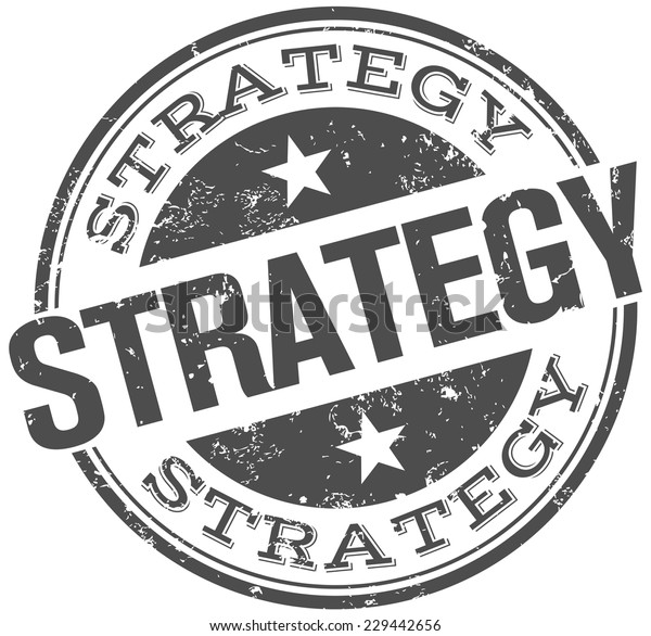 Strategy Stamp Stock Vector (Royalty Free) 229442656 | Shutterstock